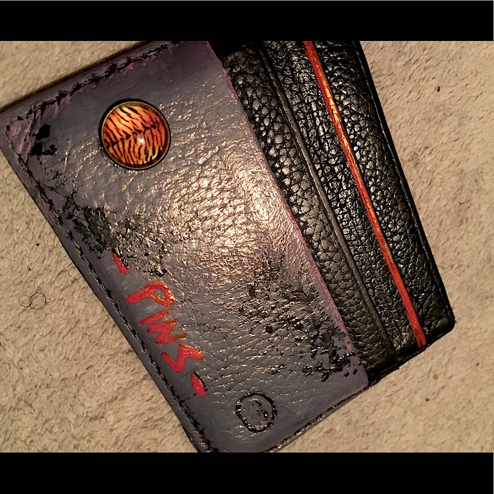 Pins and Needles SS/22 leather card hold. Limited to 5 pieces